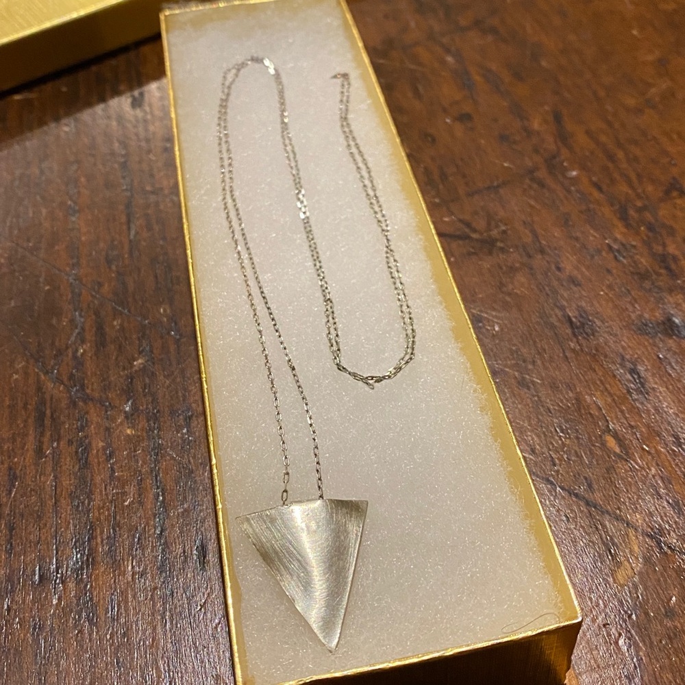 Handmade artisanal necklace — 15”